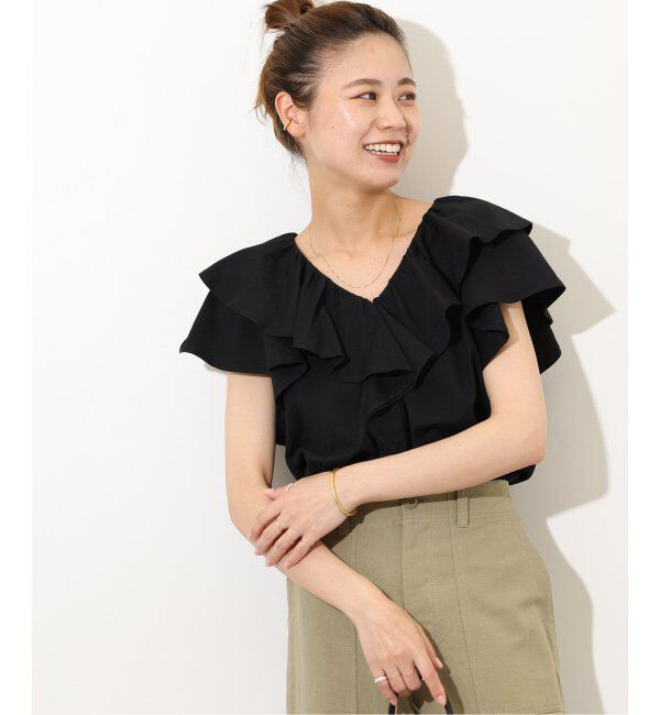 JOURNAL STANDARD relume「《WEB限定追加2》フリルプルオーバー」|Tシャツ・カットソー|