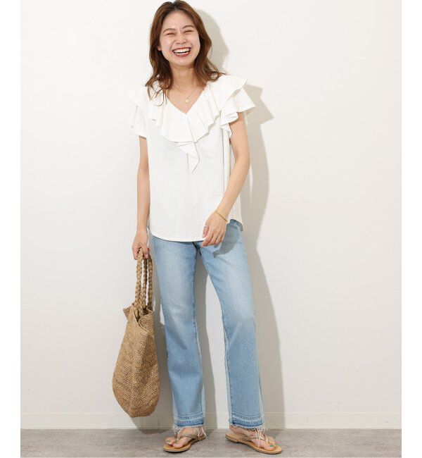 JOURNAL STANDARD relume「《WEB限定追加2》フリルプルオーバー」|Tシャツ・カットソー|