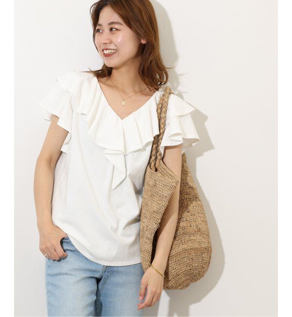 JOURNAL STANDARD relume「《WEB限定追加2》フリルプルオーバー」|Tシャツ・カットソー|