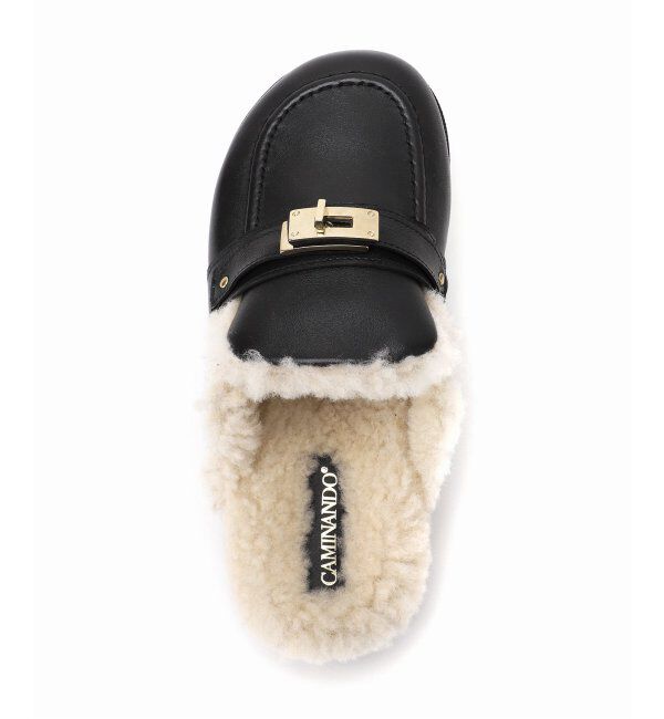 journal standard L'essage「【CAMINANDO/カミナンド】SHEARING BACKLE SANDALS：サンダル」|サンダル|