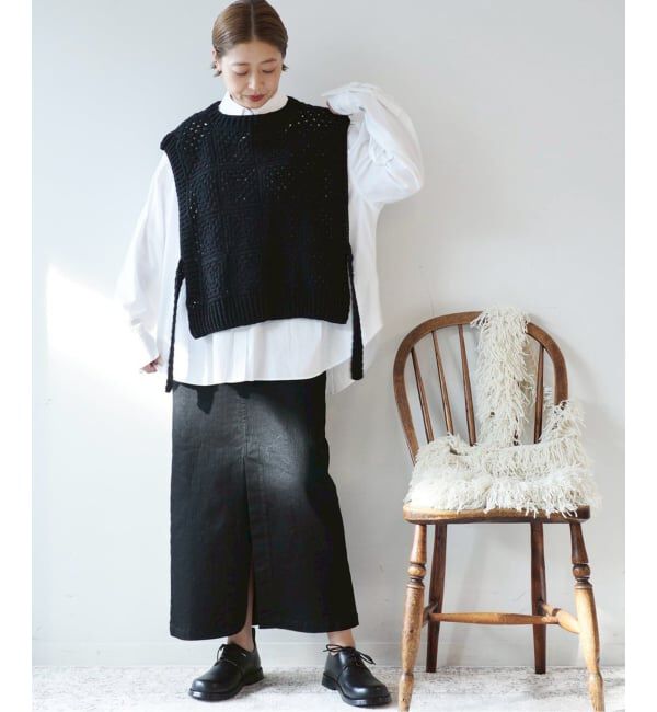 journal standard luxe「ストレッチデニムペンシルスカート」|スカート|