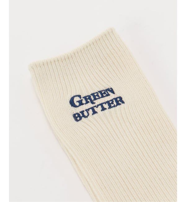 JOURNAL STANDARD「【GREEN BUTTER/グリーンバター】 NEEDLEWORK MID CALF SOCKS」|ソックス|