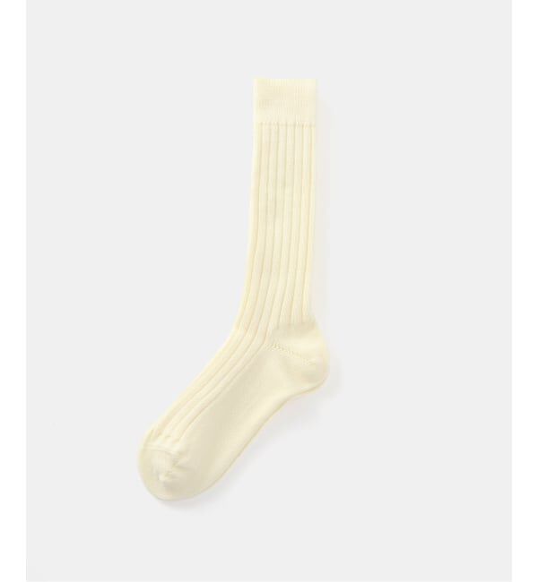 JOURNAL STANDARD「【GLEN CLYDE/グレンクライド】 WOOLリブSOX」|ソックス|ナチュラル