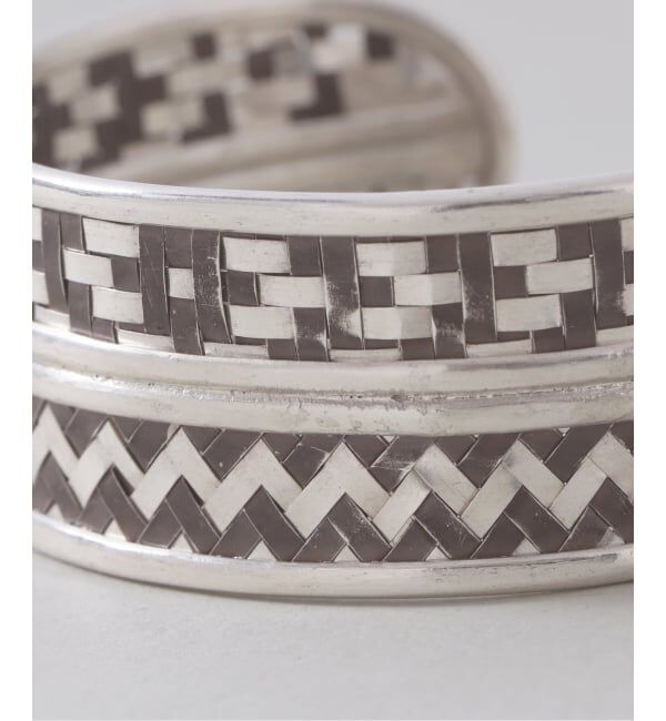 JOURNAL STANDARD relume「win win/ウィンウィン 別注 カレンシルバー ワイド バングル」|ブレスレット・バングル|