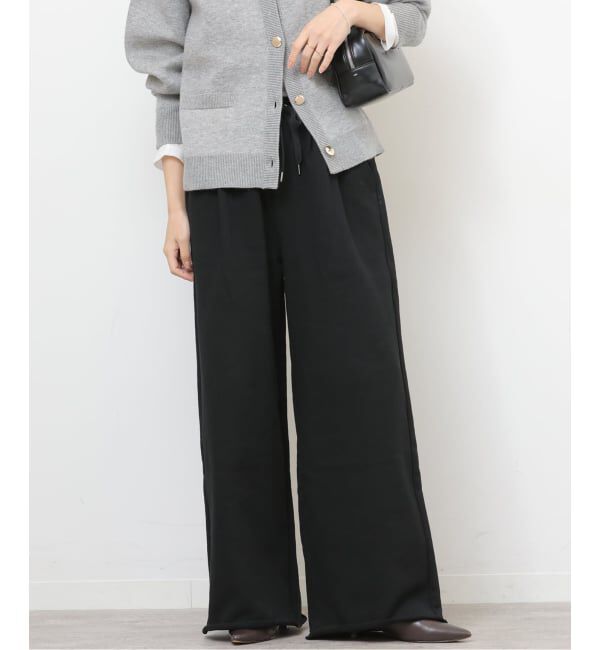 JOURNAL STANDARD relume「《WEB限定追加》タックワイドイージースウェットパンツ」|その他|ブラック