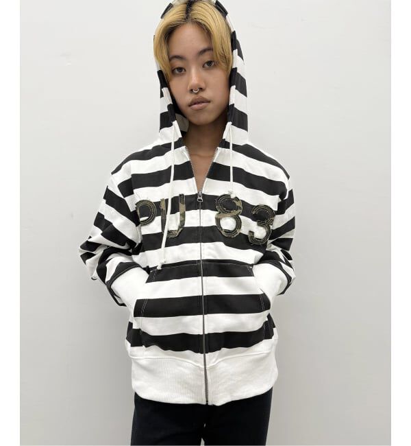 Oriens JOURNAL STANDARD「《予約》IPU83 Pattern Hoodie」|パーカー|ホワイト