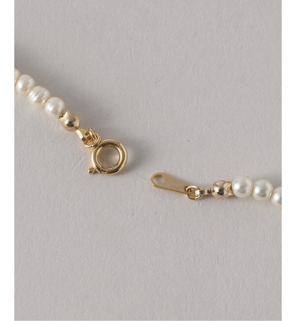 JOURNAL STANDARD relume「《WEB限定追加予約》relumeガラスパールロングネックレス」|ネックレス|