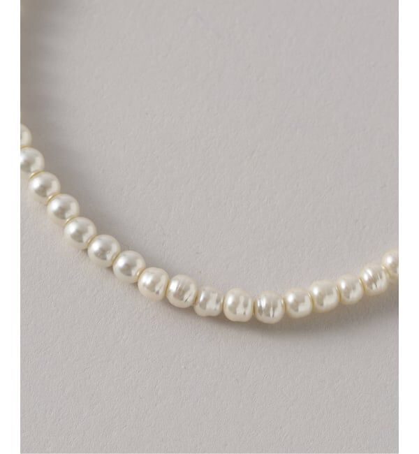 JOURNAL STANDARD relume「《WEB限定追加予約》relumeガラスパールロングネックレス」|ネックレス|