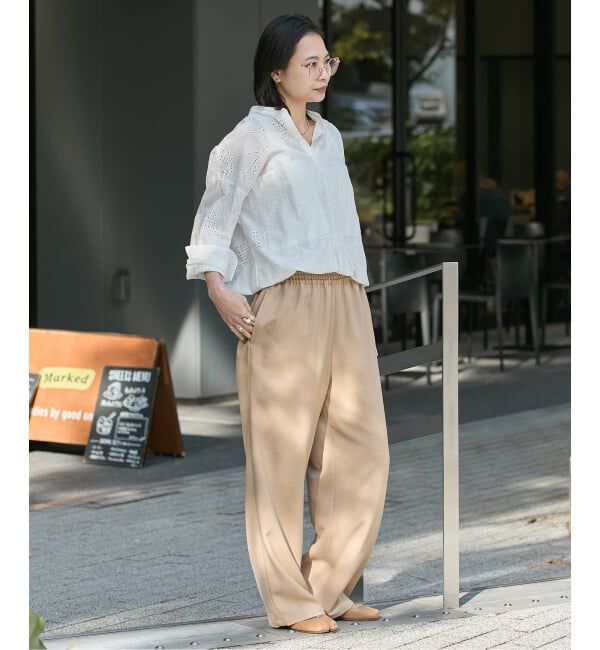 JOURNAL STANDARD「《追加2》ライクストレッチワイドパンツ」|その他|