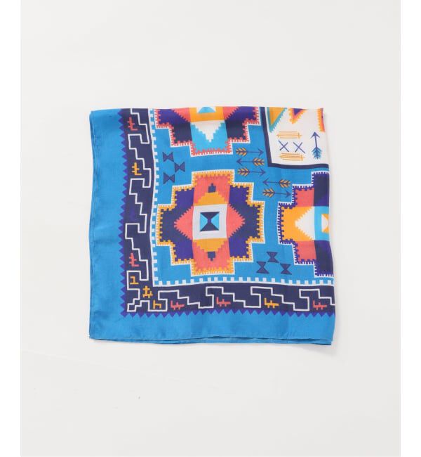 JOURNAL STANDARD relume「《予約》シルクスカーフ ネイティブパターン」|バンダナ・スカーフ|