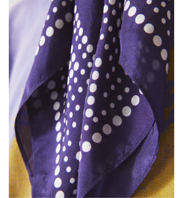 JOURNAL STANDARD relume「《予約》シルクスカーフ ドットパターン」|バンダナ・スカーフ|