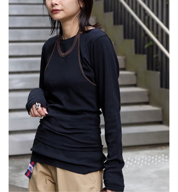 JOURNAL STANDARD「《追加2》ベアテレココンパクトプルオーバー」|Tシャツ・カットソー|