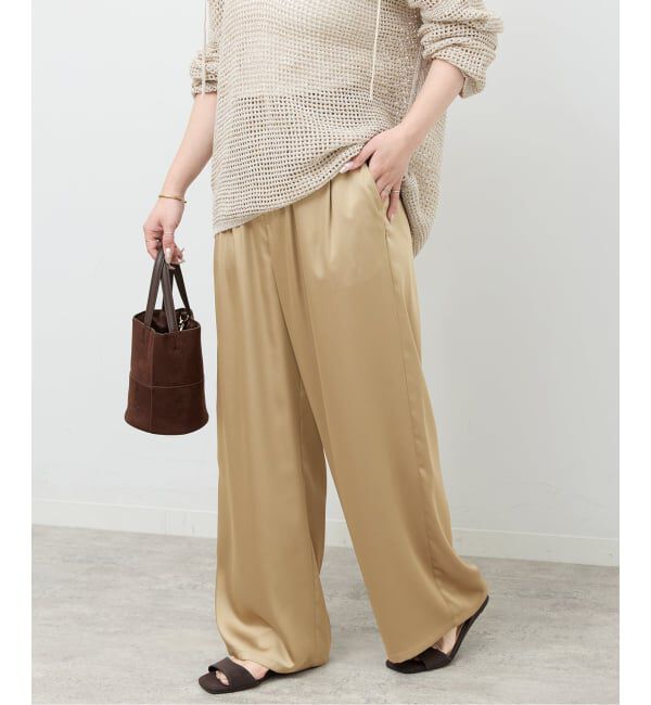 JOURNAL STANDARD relume「《予約》サテンイージーパンツ」|その他|