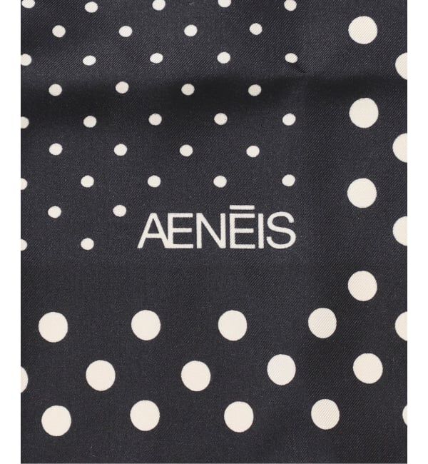 journal standard L'essage「《予約》【AENEIS/エネス】Albers Pois silk scarf 68：スカーフ」|バンダナ・スカーフ|