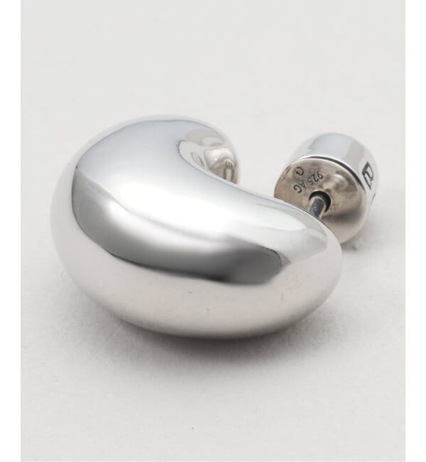 journal standard L'essage「【MARIA BLACK/マリアブラック】 Tryvann Pillow Earring Silver：ピアス」|ピアス|