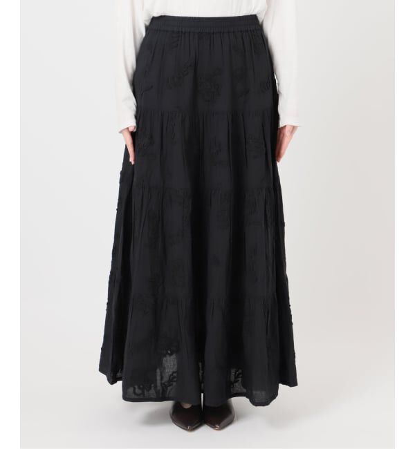 JOURNAL STANDARD relume「《予約》3Dシフリティアードスカート」|スカート|