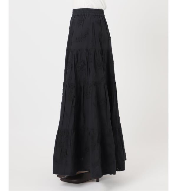 JOURNAL STANDARD relume「《予約》3Dシフリティアードスカート」|スカート|