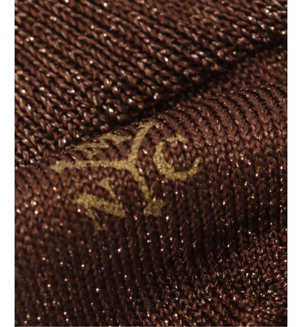 JOURNAL STANDARD「別注【MARCOMONDE / マルコモンド】 glitter ribbed socks JSSP」|ソックス|