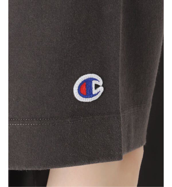 JOURNAL STANDARD relume「《予約》別注【Champion/チャンピオン】16s/1 Jersey TEE Bleach Wash：Tシャツ」|Tシャツ・カットソー|