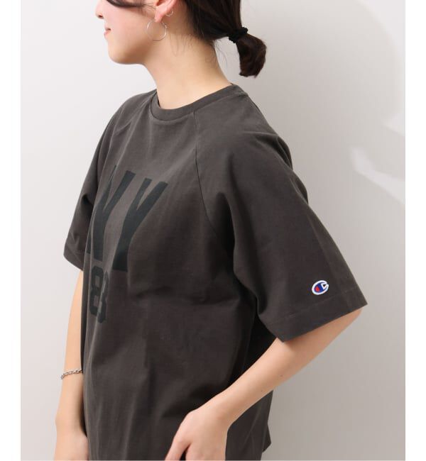 JOURNAL STANDARD relume「《予約》別注【Champion/チャンピオン】16s/1 Jersey TEE Bleach Wash：Tシャツ」|Tシャツ・カットソー|