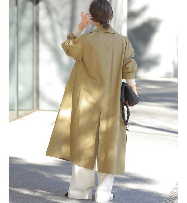 JOURNAL STANDARD relume「《追加2》［洗濯機洗い可］コットンナイロンライトトレンチコート」|トレンチコート|