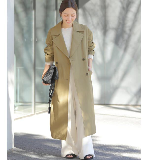 JOURNAL STANDARD relume「《追加2》［洗濯機洗い可］コットンナイロンライトトレンチコート」|トレンチコート|