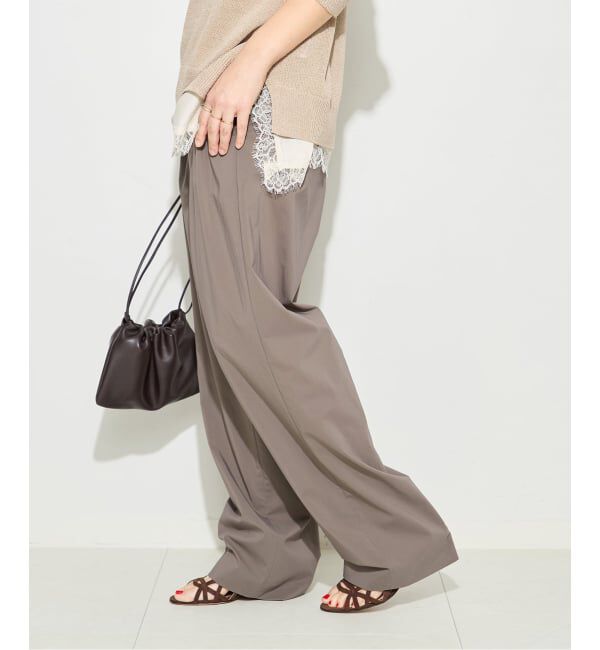 journal standard L'essage「《予約》WATER REPELLENT/UVタックパンツ」|スラックス|