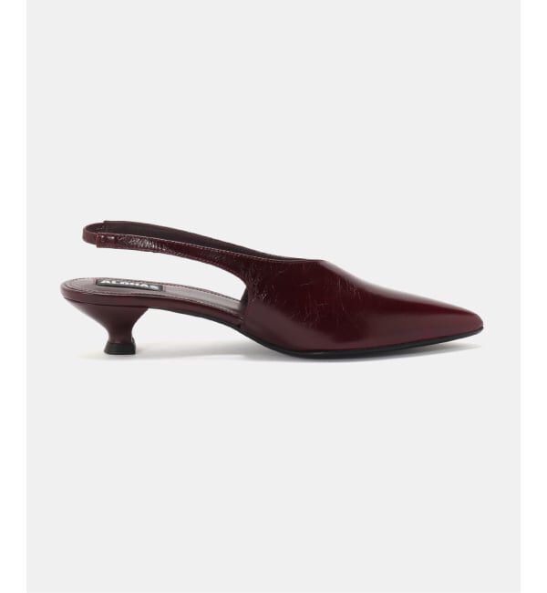 journal standard L'essage「【ALOHAS/アロハス】Eros Burgundy Leather Pumps：パンプス」|パンプス|