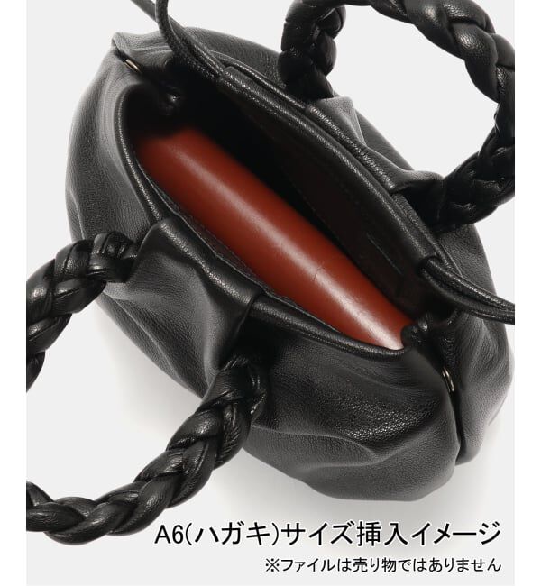 journal standard L'essage「【HEREU/ヘリュー】Bombon M Supple Shiny：ボストンバッグ」|ボストンバッグ|