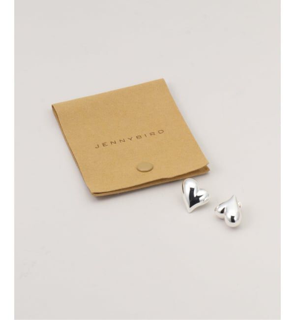 journal standard L'essage「【JENNY BIRD/ジェニーバード】 ART HEART BUTTON EARRING：ピアス（両耳）」|ピアス|