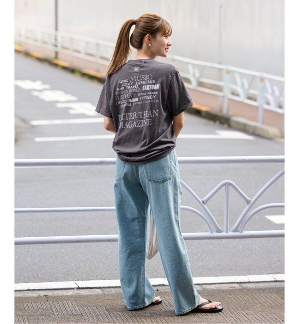 FRAMeWORK「BETTER THAN GOOD/ベターザングッド BTG GOOD BOOKS Tシャツ」|Tシャツ・カットソー|