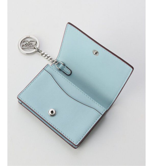 U by SPICK&SPAN「GANNI/ ガニー Ganni Bou Flap Card Holder Strass」|名刺入れ・カードケース|