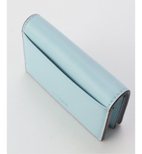 U by SPICK&SPAN「GANNI/ ガニー Ganni Bou Flap Card Holder Strass」|名刺入れ・カードケース|