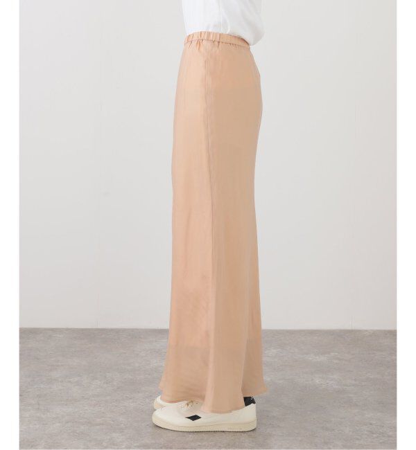 FRAMeWORK「≪追加≫シルキーキュプラバイアススカート2」|スカート|