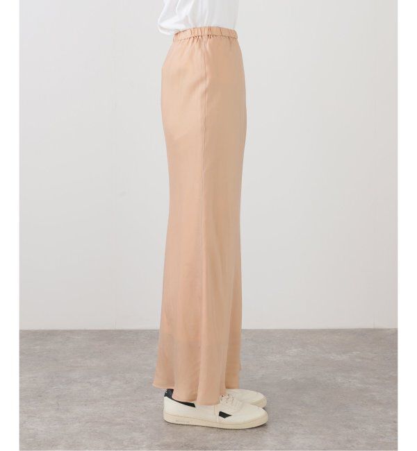 FRAMeWORK「≪追加≫シルキーキュプラバイアススカート2」|スカート|