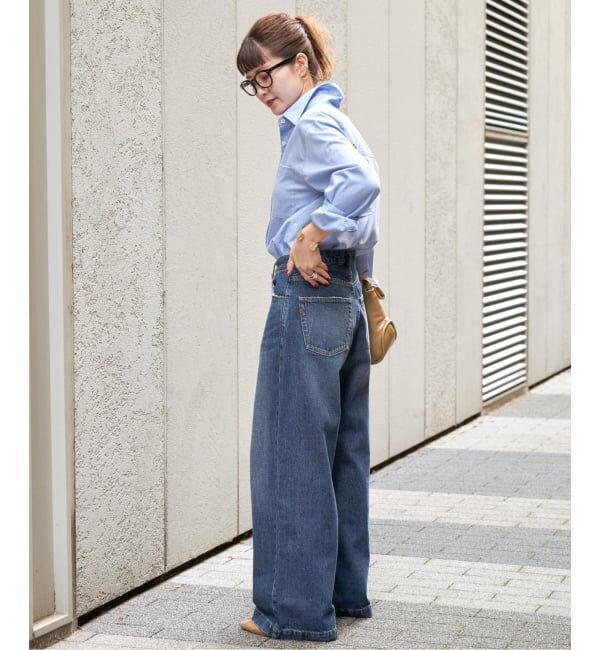 Spick and Span「《追加2》5 1/2 BAGGY DENIM」|デニム|
