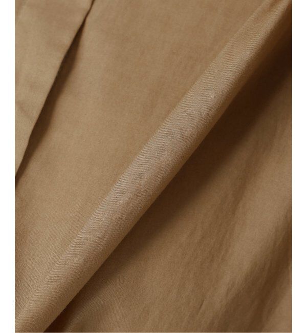 Spick and Span「《追加》ガーメントダイカシュクールシャツ」|シャツ・ブラウス|