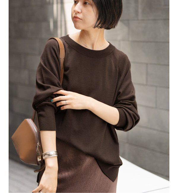 Spick and Span「ウォッシャブルラグランスリーブプルオーバー」|ニット・セーター|