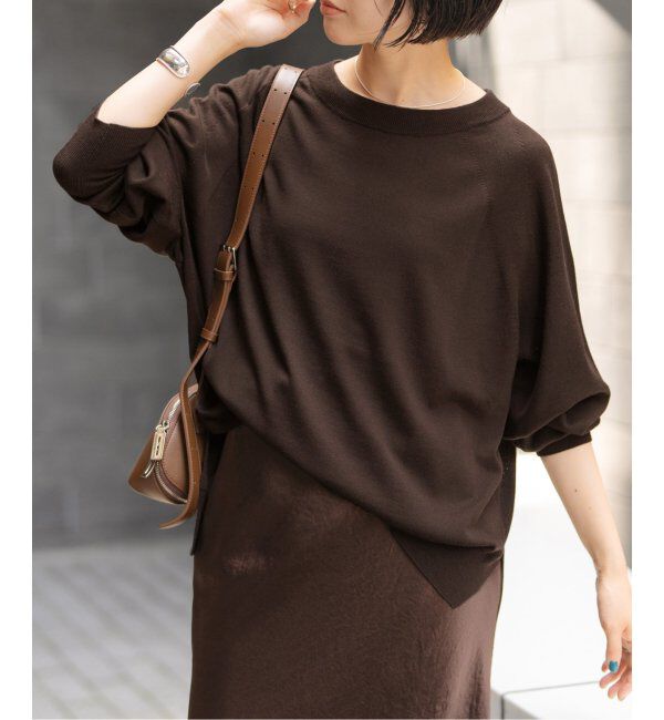 Spick and Span「ウォッシャブルラグランスリーブプルオーバー」|ニット・セーター|