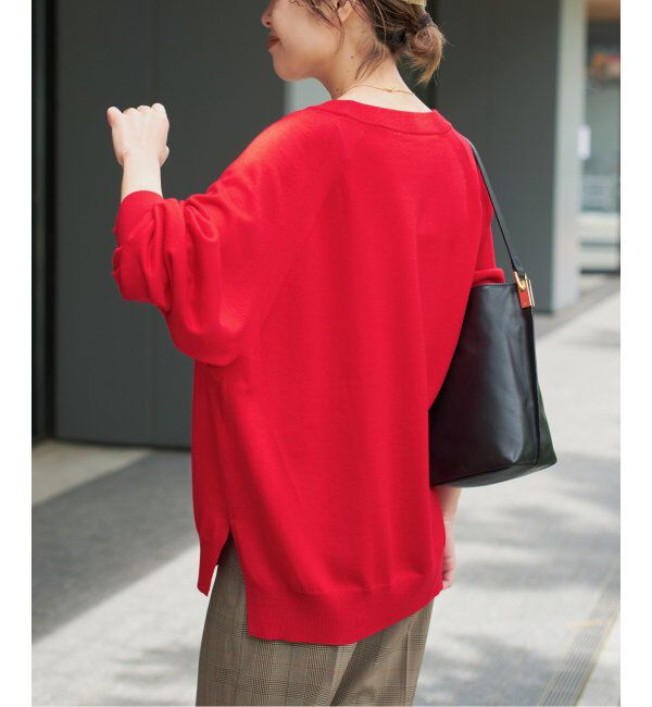 Spick and Span「ウォッシャブルラグランスリーブプルオーバー」|ニット・セーター|