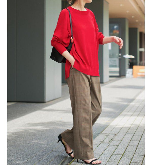 Spick and Span「ウォッシャブルラグランスリーブプルオーバー」|ニット・セーター|