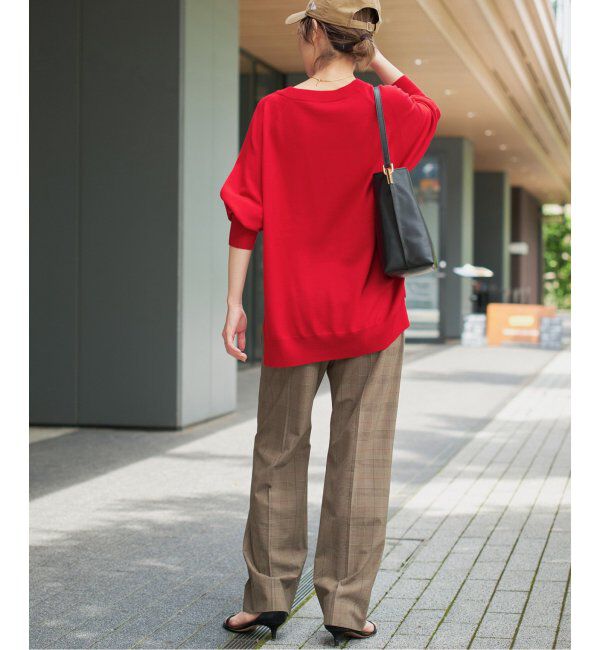 Spick and Span「ウォッシャブルラグランスリーブプルオーバー」|ニット・セーター|