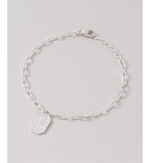 Spick and Span「【SAMH by LILAS】 フレンチタイルチェーンブレスレット SV」|ブレスレット・バングル|