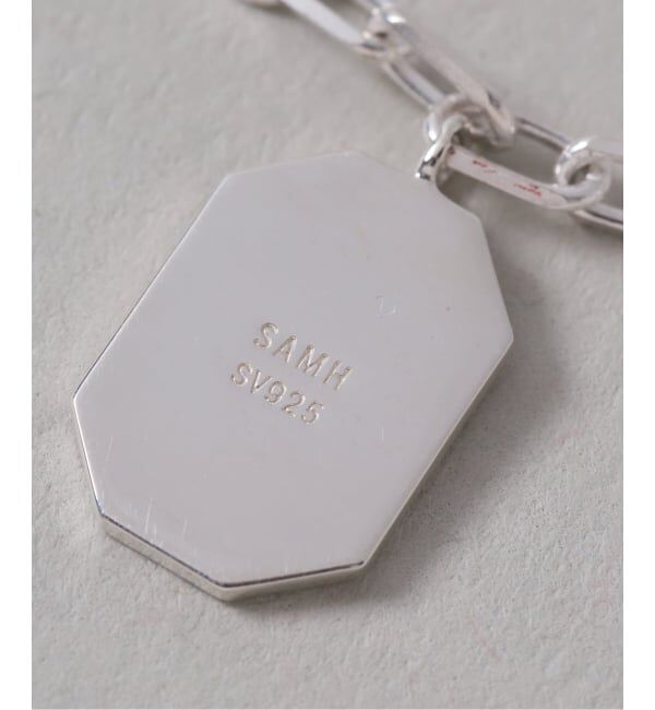 Spick and Span「【SAMH by LILAS】 フレンチタイルチェーンブレスレット SV」|ブレスレット・バングル|