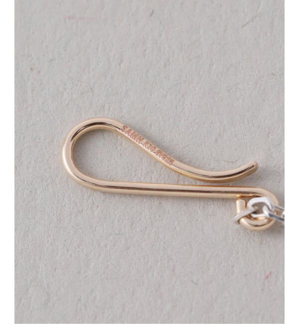 Spick and Span「【SAMH by LILAS】 デタッチャブルフックSVブレスレット K10*SV」|ブレスレット・バングル|