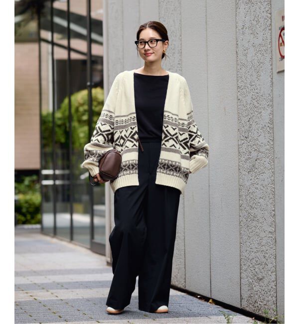 ジャガードカーディガン（FRAMeWORK）｜ルミネのファッション通販