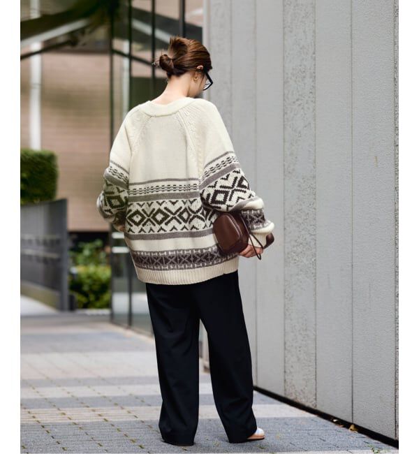 ジャガードカーディガン（FRAMeWORK）｜ルミネのファッション通販