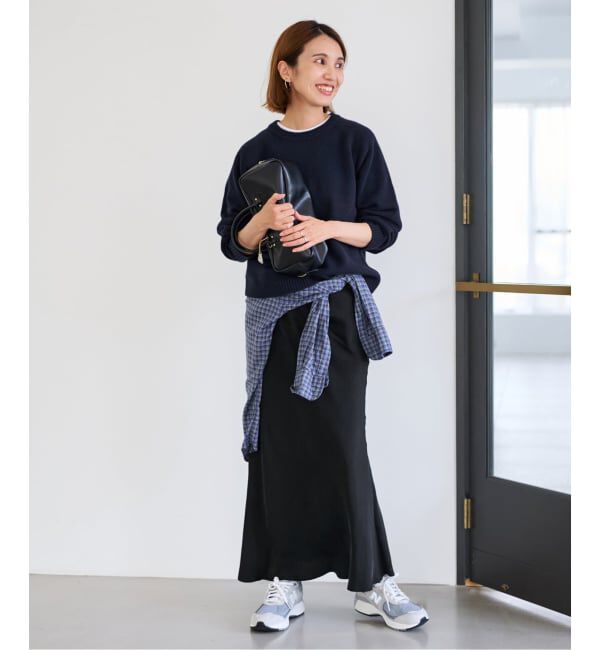 FRAMeWORK「≪追加≫シルキーキュプラバイアススカート 2」|スカート|