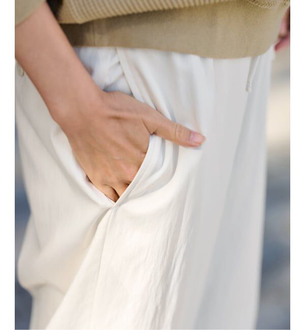 FRAMeWORK「キュプラナイロンイージーパンツ」|その他|