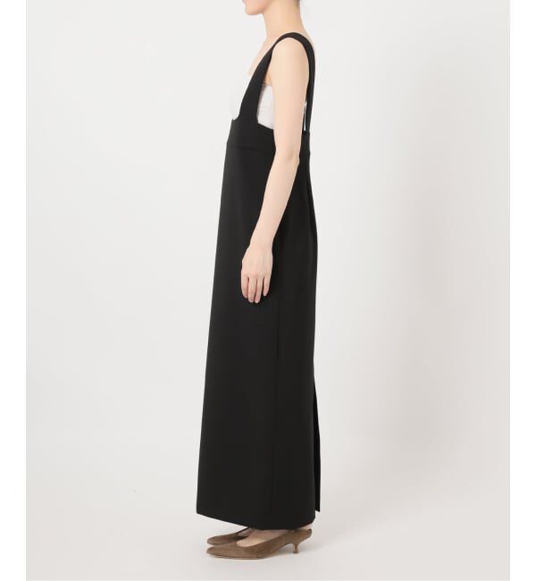 NOBLE「ラフィネダブルクロスソフトスクエアワンピース」|ワンピース|